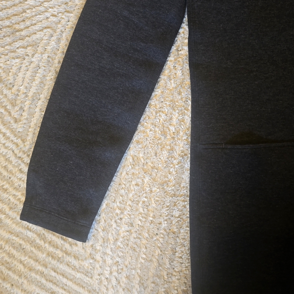 Lululemon City Bound Dress Long Sleeve Grey Black Dress Size 6 - Picture 7 of 10